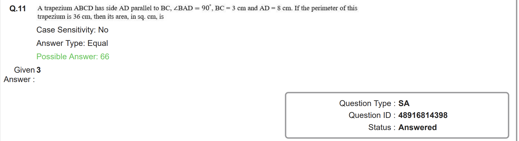 CAT 2022 Set-1 | Quantitative Aptitude | Question-11